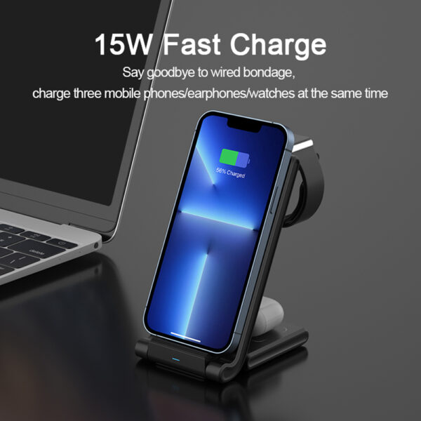 M-WL097 Foldable 3-in-1 Wireless Charger - Image 2