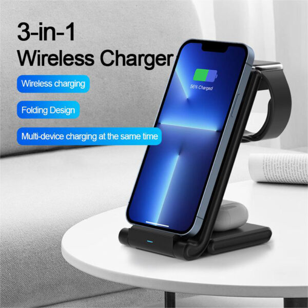 M-WL097 Foldable 3-in-1 Wireless Charger - Image 5